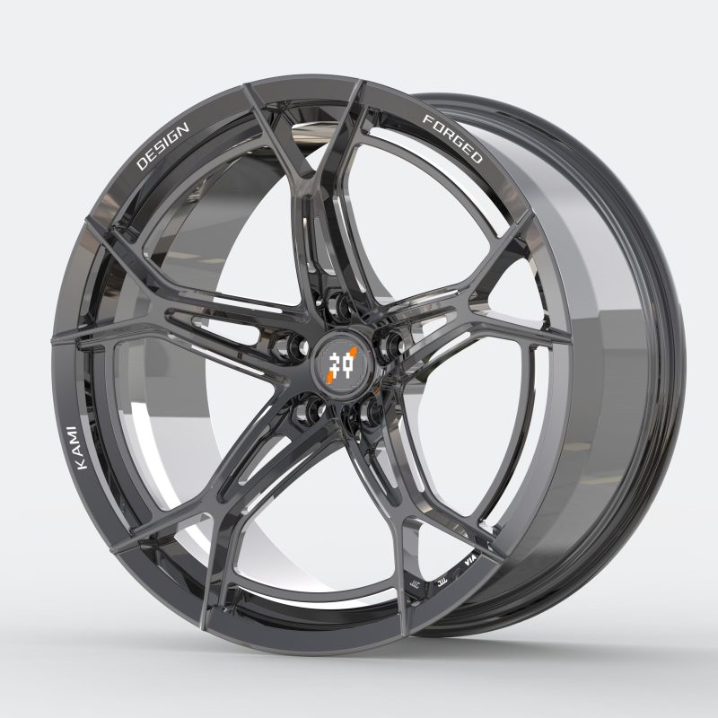Изготовленные на заказ Кованые диски Kami Серии Ama Tuningwheels Ama05 1