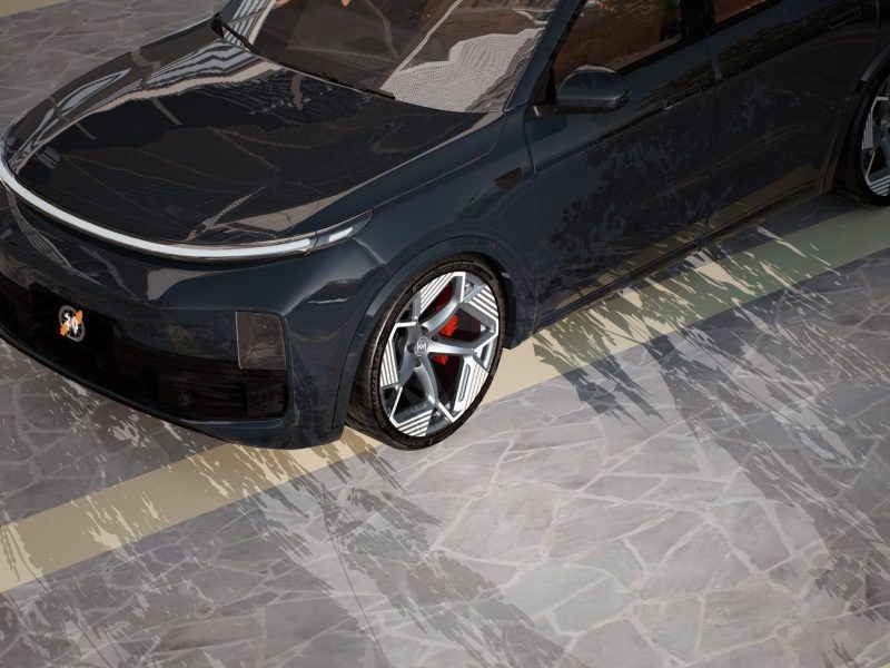 Leadingideal L9 Tuning With Kami Wheels Ka07 Custom Forged Wheels 1